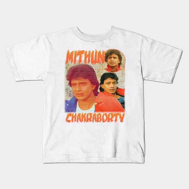 Mega Bollywood Fullcolour Kids T-Shirt by PUJA PUJI LENTO'E